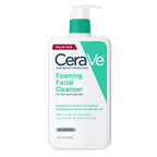 Refresh your skin daily with CeraVe Foaming Facial Cleanser ✨ Fragrance-free formula with Hyaluronic Acid, Ceramides & Niacinamide to cleanse oily skin without over-drying