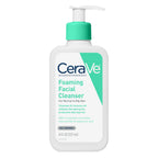 Refresh your skin daily with CeraVe Foaming Facial Cleanser ✨ Fragrance-free formula with Hyaluronic Acid, Ceramides & Niacinamide to cleanse oily skin without over-drying