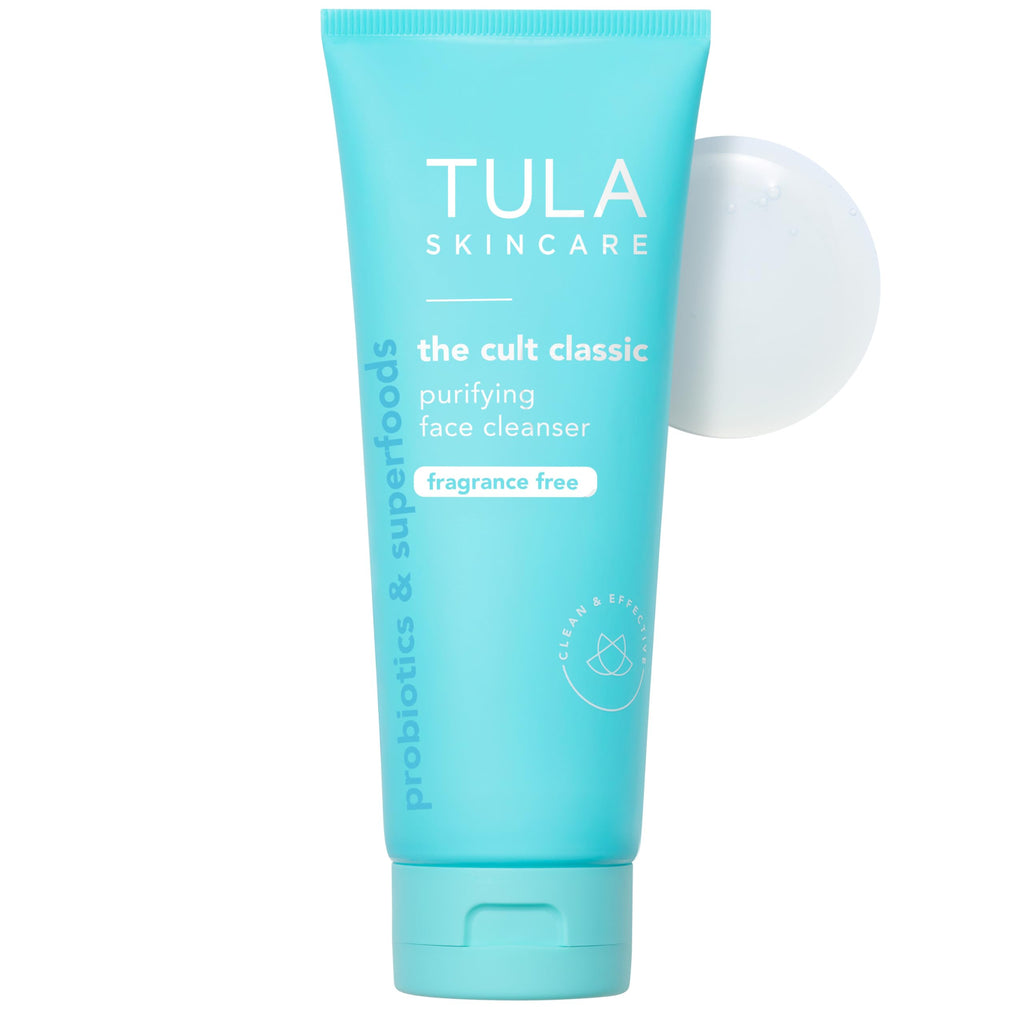 TULA Skin Care Cult Classic Purifying Face Cleanser – Gentle Hydrating Face Wash & Makeup Remover