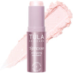 TULA Skin Care Spresso Energizing Eye Balm with Caffeine – Hydrating Under Eye Treatment for Dark Circles, 0.35 oz