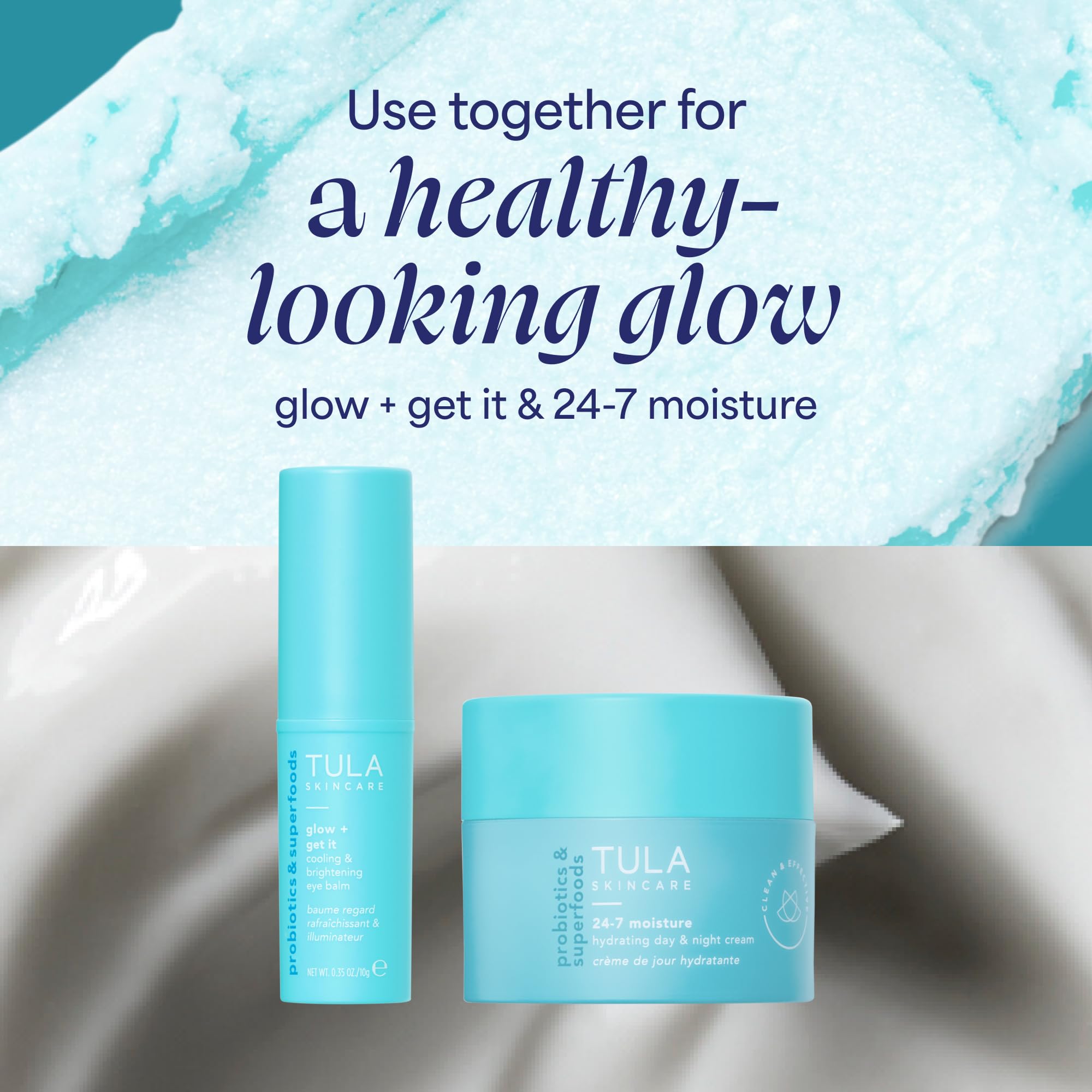 TULA Skin Care Spresso Energizing Eye Balm with Caffeine – Hydrating Under Eye Treatment for Dark Circles, 0.35 oz