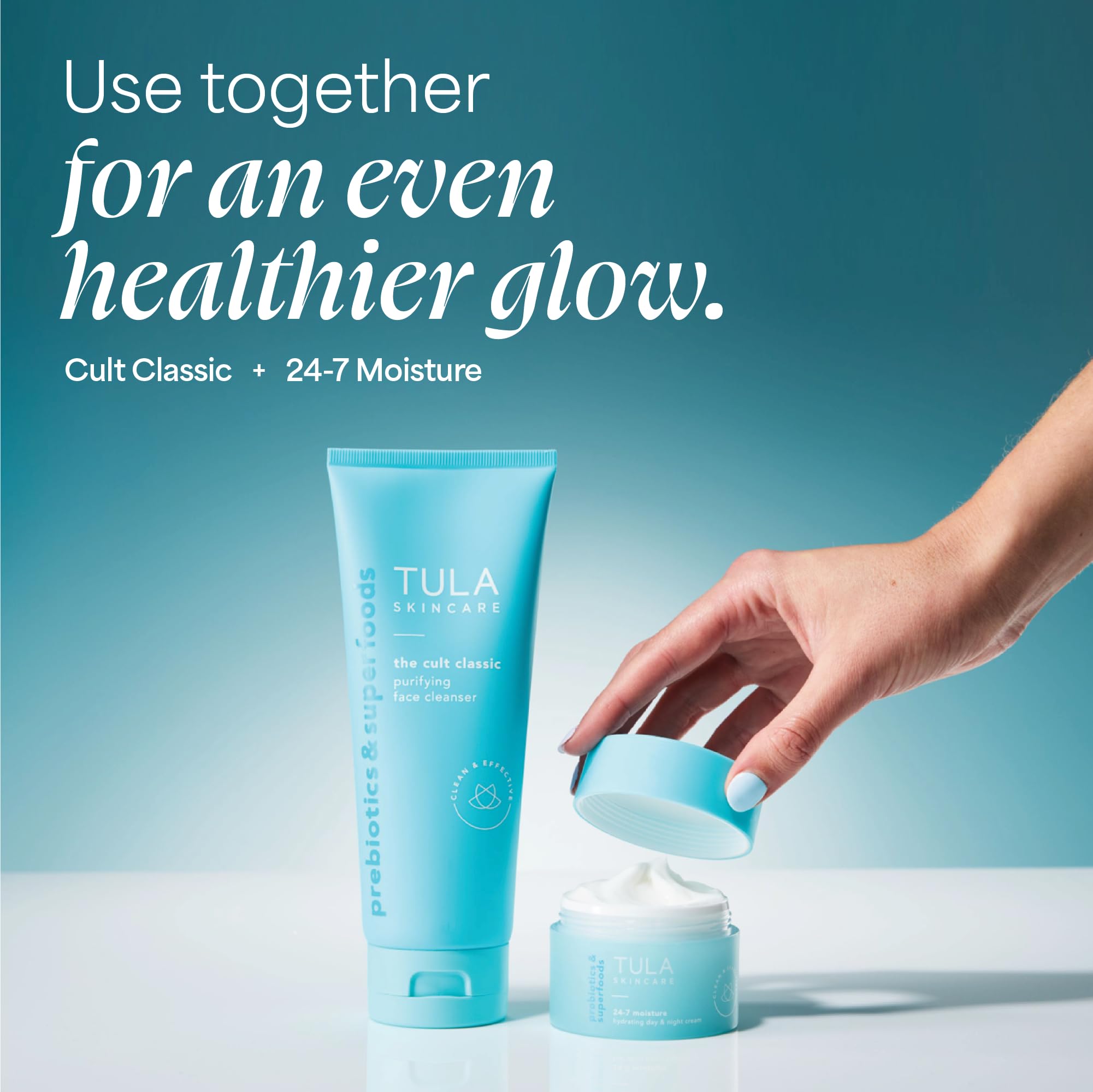 TULA Skin Care Cult Classic Purifying Face Cleanser – Gentle Hydrating Face Wash & Makeup Remover