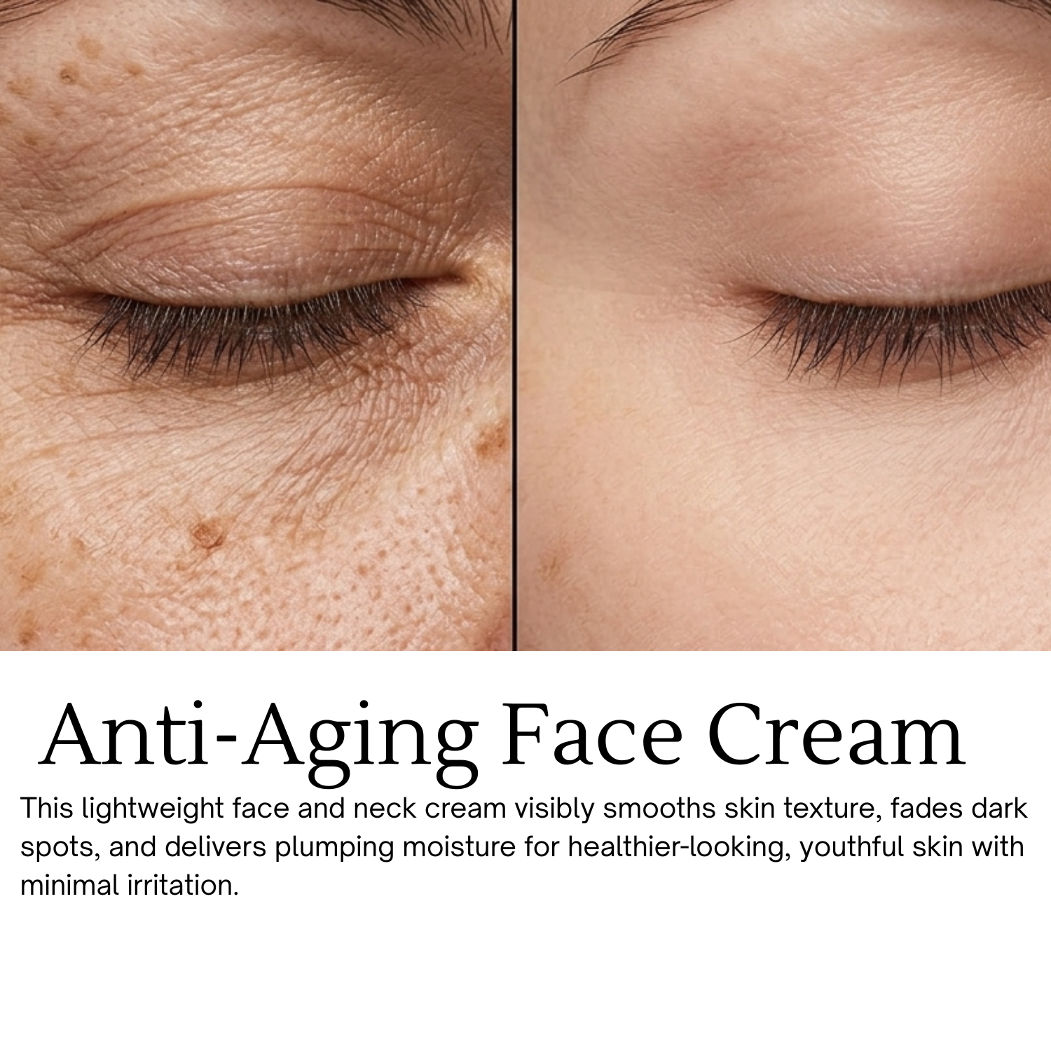 Neutrogena Rapid Wrinkle Repair Retinol Moisturizer – Anti-Aging Face Cream with Hyaluronic Acid (1.7 oz)