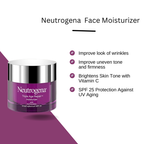 Neutrogena Triple Age Repair Face Moisturizer SPF 25 – Anti-Wrinkle Cream with Vitamin C, 1.7 oz