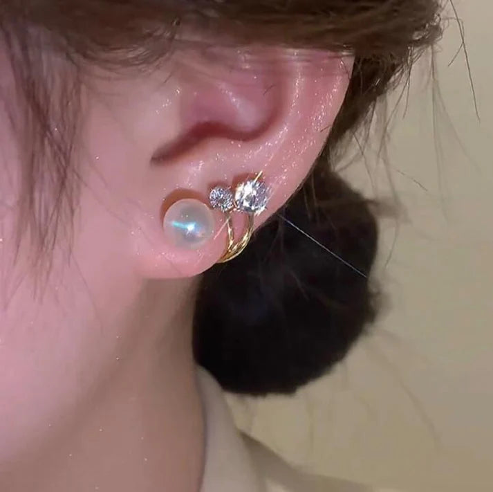 Pearl Diamond - Earring